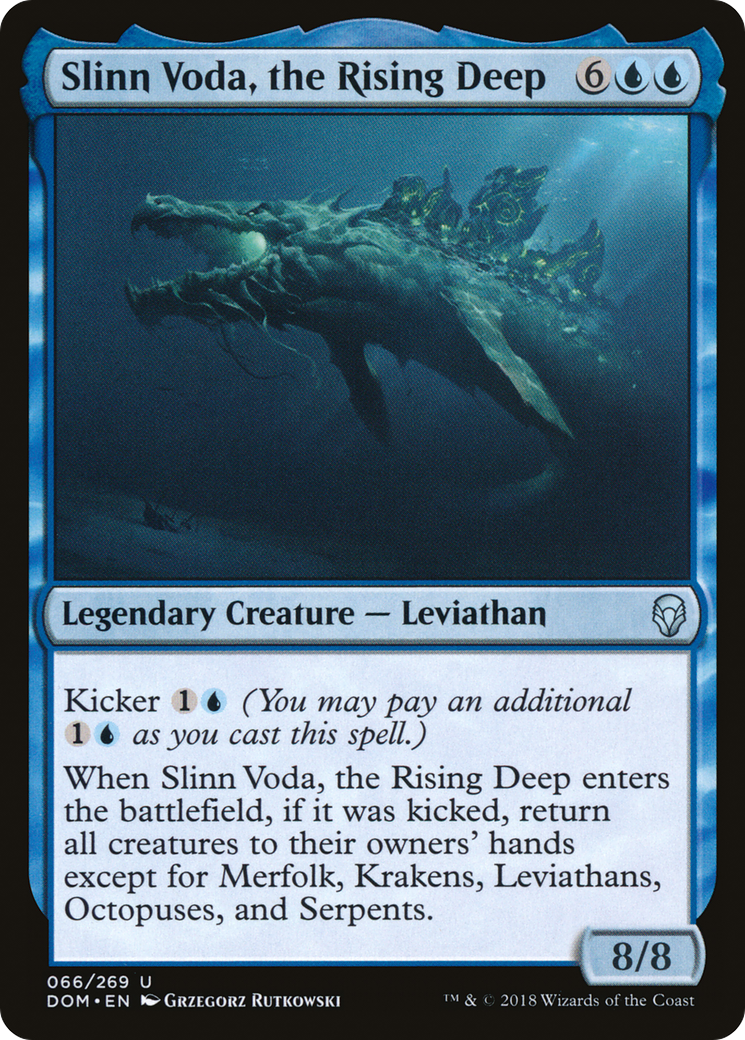 Slinn Voda, the Rising Deep (066) - Dominaria Foil
