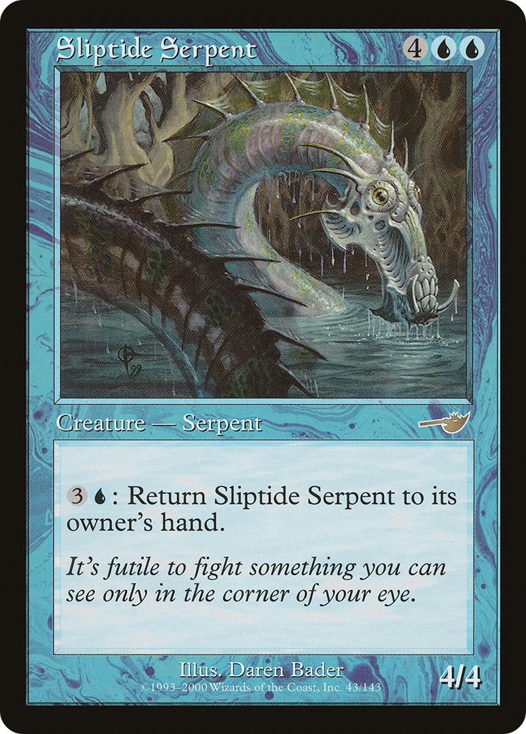 Sliptide Serpent (043) Foil - Nemesis