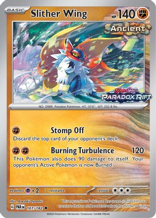 Slither Wing (Stamped) (107) Reverse Holofoil - Miscellaneous Cards & Products