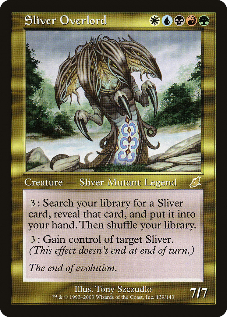 Sliver Overlord (139) Foil - Scourge