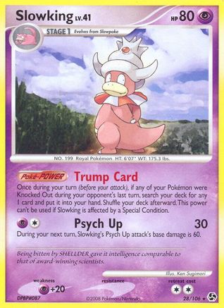 Slowking (28) Reverse Holofoil - Great Encounters