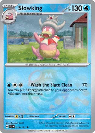 Slowking (Master Ball Pattern) (19) Reverse Holofoil - Prismatic Evolutions