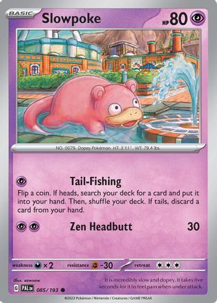 Slowpoke (85) - Paldea Evolved
