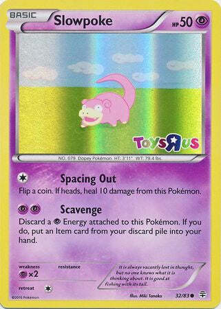 Slowpoke (Toys R Us) (32) Holofoil - Generations