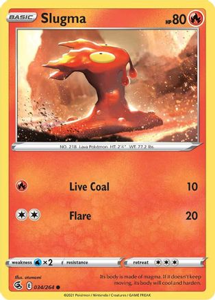Slugma (34) - Fusion Strike