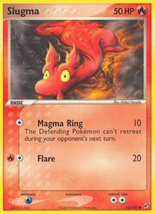 Slugma (75) Reverse Holofoil - Deoxys