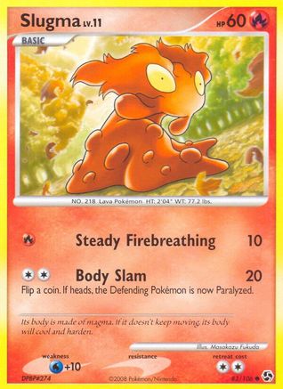 Slugma (83) Reverse Holofoil - Great Encounters