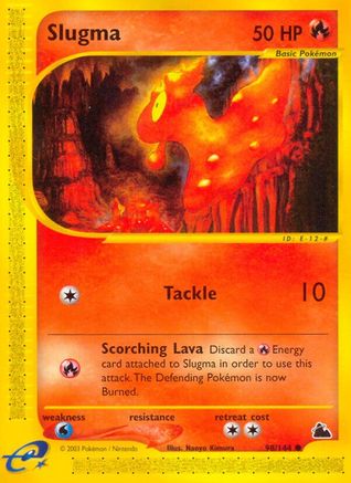 Slugma (98) Reverse Holofoil - Skyridge