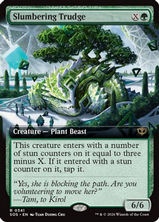 Slumbering Trudge (Extended Art) (341) - Secrets of Strixhaven