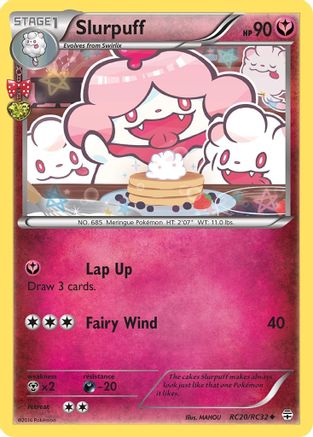 Slurpuff (RC20) (Radiant Collection) Holofoil - Generations