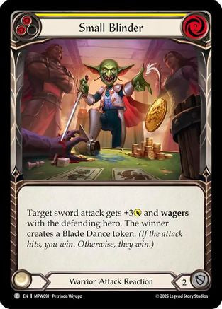 Small Blinder (Yellow) (MPW091) - Mastery Pack Warrior