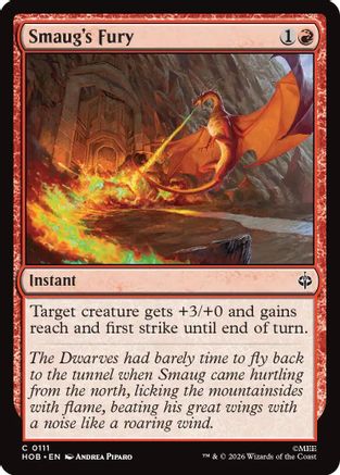 Smaug's Fury (111) Foil - The Hobbit