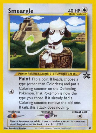 Smeargle (32) - Wizards of the Coast Promos