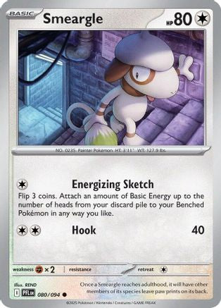 Smeargle (80) Reverse Holofoil - Phantasmal Flames