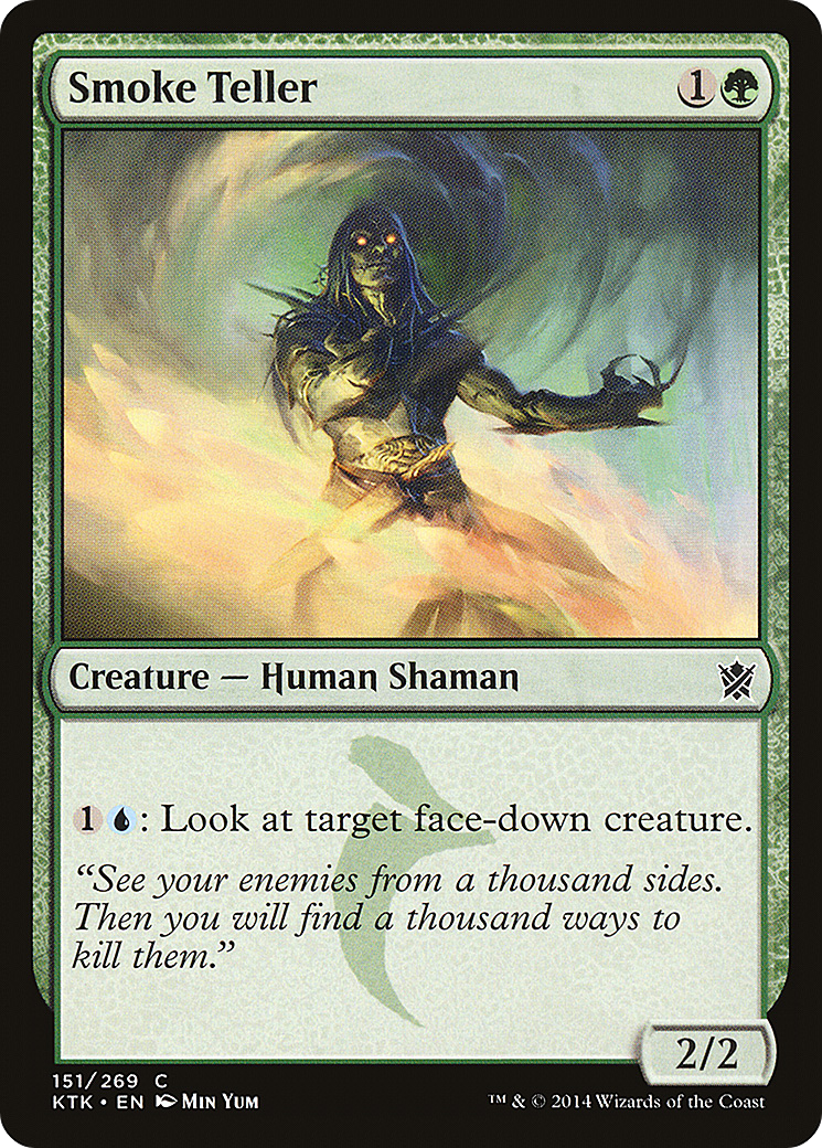 Smoke Teller (151) Foil - Khans of Tarkir