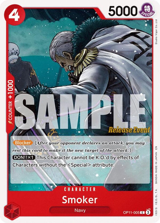 Smoker (OP11-005) Release Event Cards