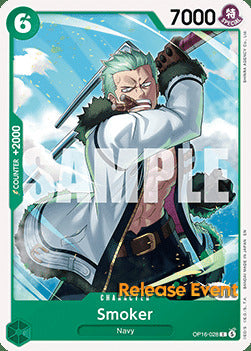 Smoker (OP16-028) Release Event Cards