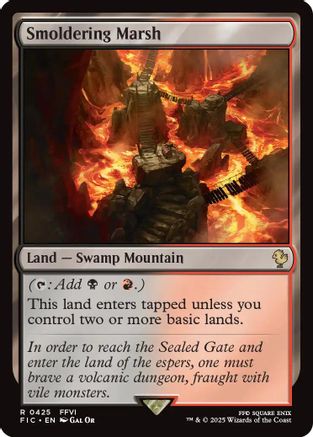 Smoldering Marsh (425) - Commander: FINAL FANTASY