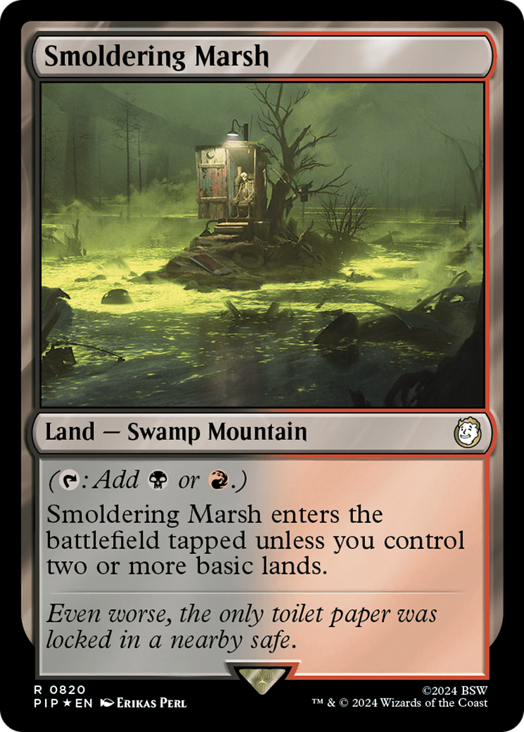 Smoldering Marsh (820) Surge Foil - Fallout