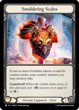 Smoldering Scales (PEN253) Cold Foil - Compendium of Rathe