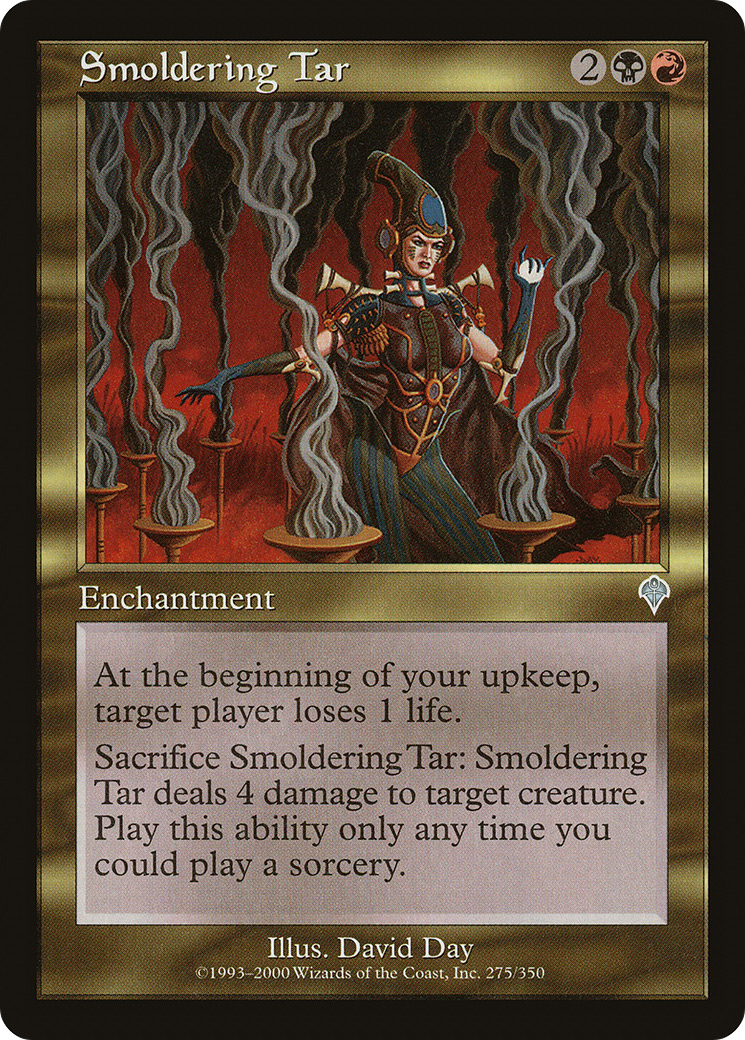 Smoldering Tar (275) Foil - Invasion