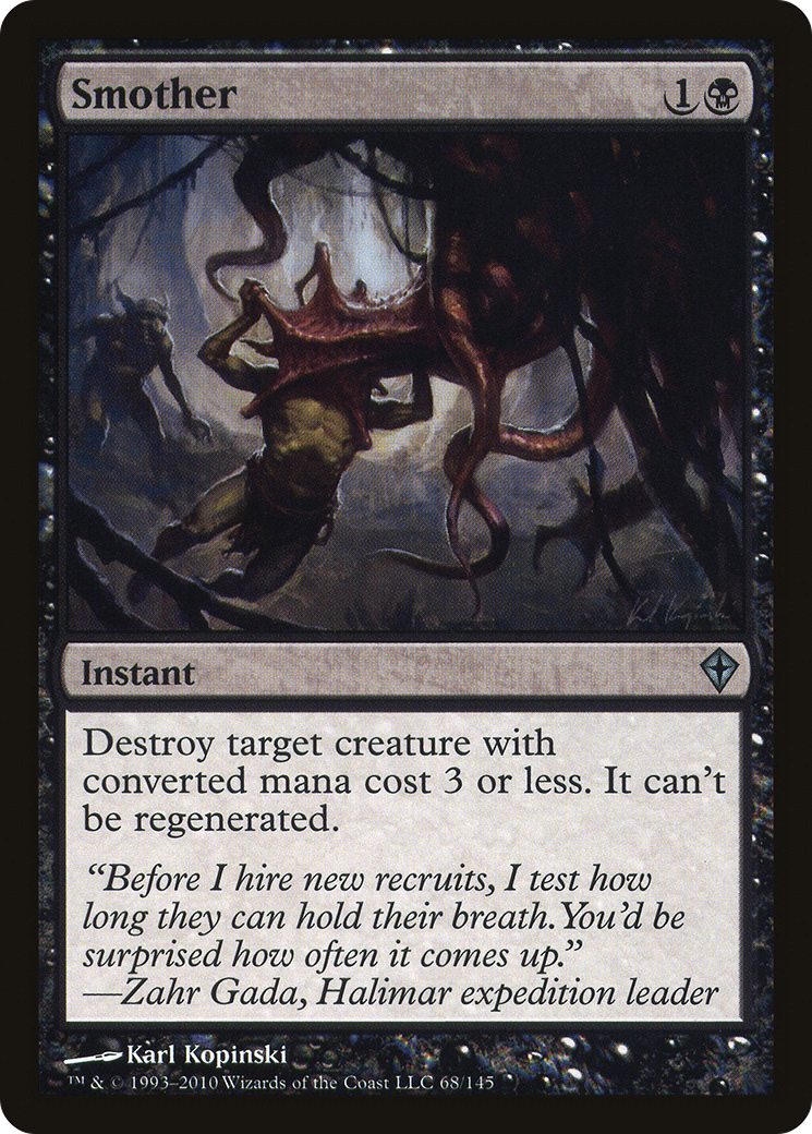 Smother (068) Foil - Worldwake