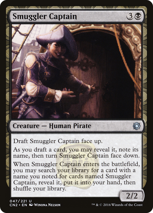 Smuggler Captain (047) Foil - Conspiracy: Take the Crown