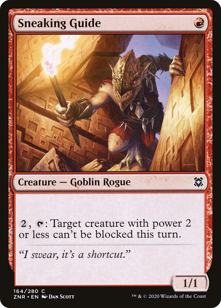 Sneaking Guide (164) - Zendikar Rising Foil