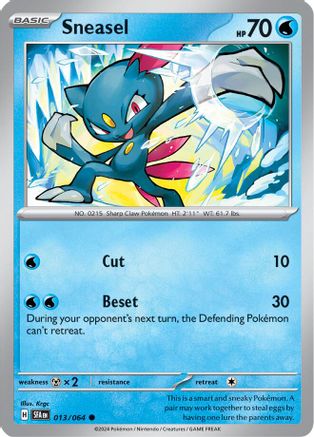 Sneasel (13) - Shrouded Fable