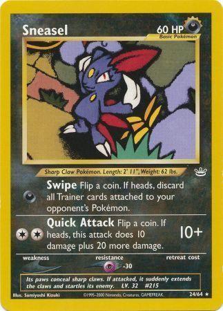 Sneasel (24) (Unlimited) - Neo Revelation