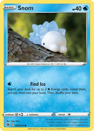 Snom (84) Reverse Holofoil - Fusion Strike
