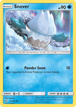 Snover (41) Reverse Holofoil - Unified Minds