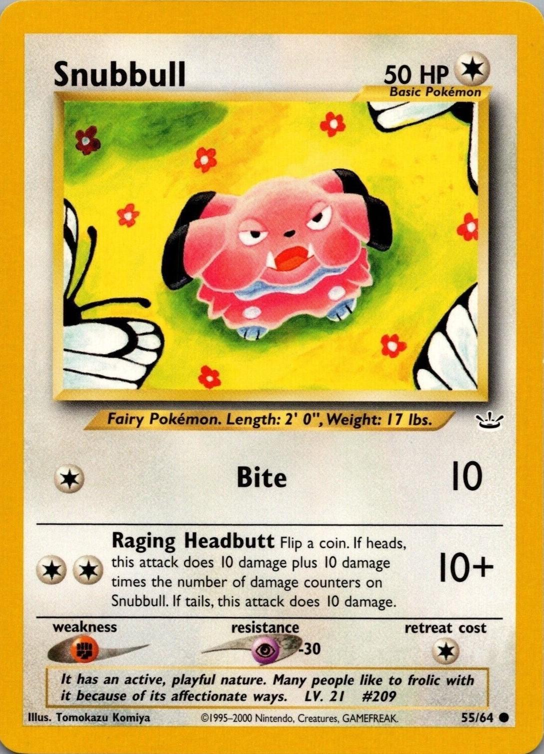 Snubbull (55) (Unlimited) - Neo Revelation