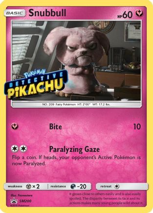Snubbull (Stamped) (SM200) Holofoil - Black Star Promos