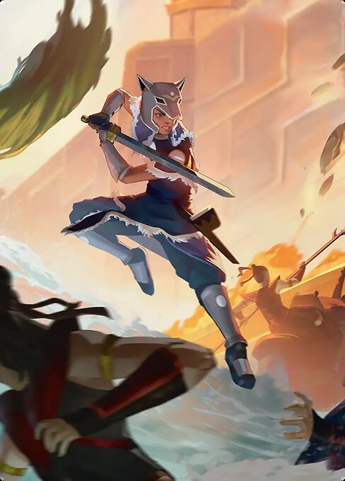 Sokka's Charge (005s) - Art Series: Avatar: The Last Airbender
