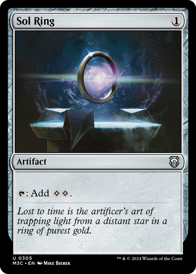 Sol Ring (305) - Commander: Modern Horizons 3