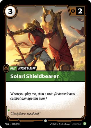 Solari Shieldbearer (051) Foil - Origins