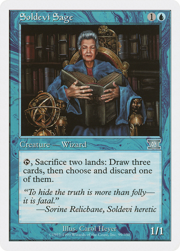 Soldevi Sage (099) - Classic Sixth Edition