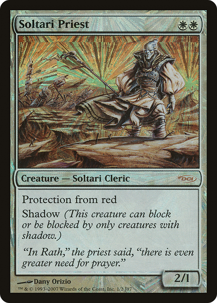 Soltari Priest (001) Foil - Junior Super Series