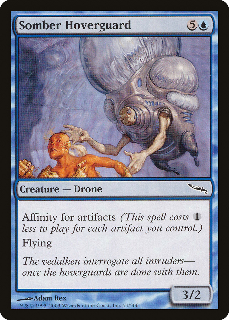 Somber Hoverguard (051) Foil - Mirrodin