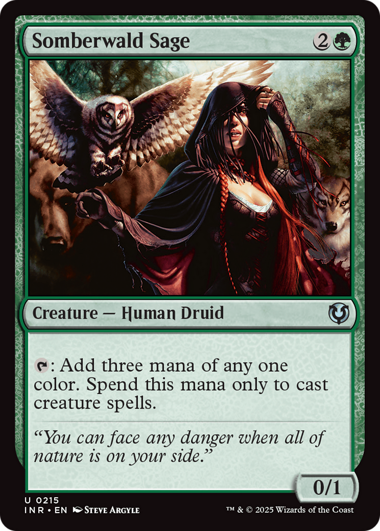Somberwald Sage (215) Foil - Innistrad Remastered