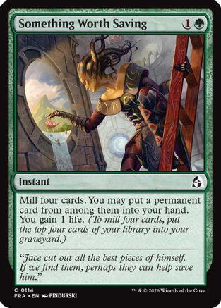 Something Worth Saving (114) Foil - Reality Fracture