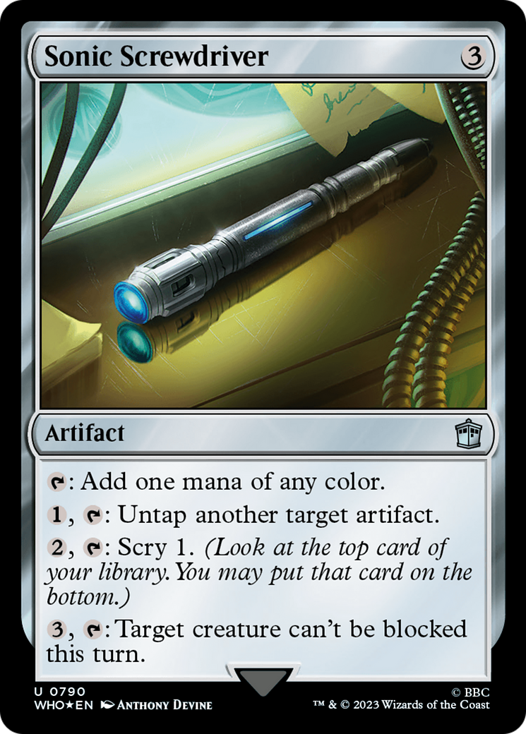 Sonic Screwdriver (790) Surge Foil - Doctor Who