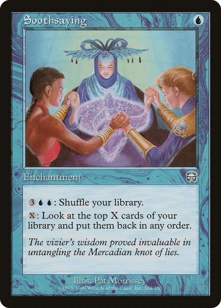 Soothsaying (104) Foil - Mercadian Masques