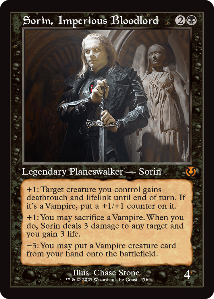 Sorin, Imperious Bloodlord (Retro) (476) Foil - Innistrad Remastered