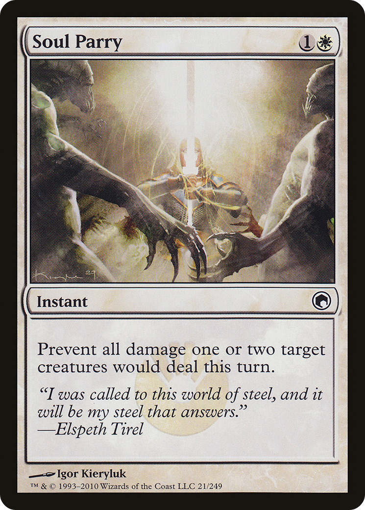 Soul Parry (021) Foil - Scars of Mirrodin