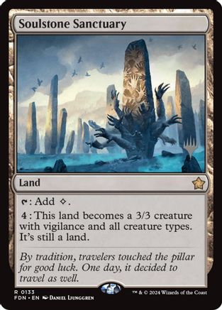 Soulstone Sanctuary (Promo Pack) (133) Foil - Secrets of Strixhaven