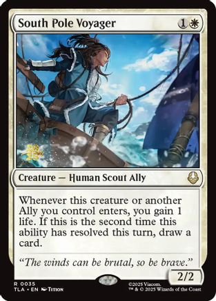 South Pole Voyager (Prerelease) (035) Foil - Avatar: The Last Airbender