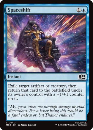 Spaceshift (640) Foil - Commander: Marvel Super Heroes