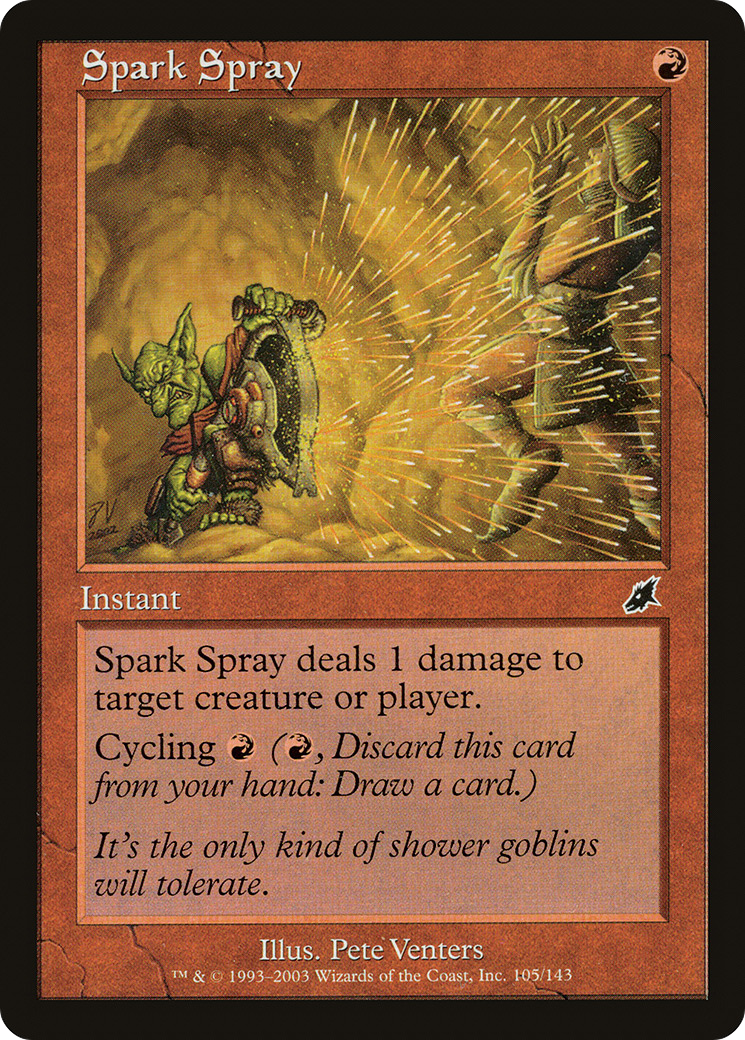 Spark Spray (105) - Scourge